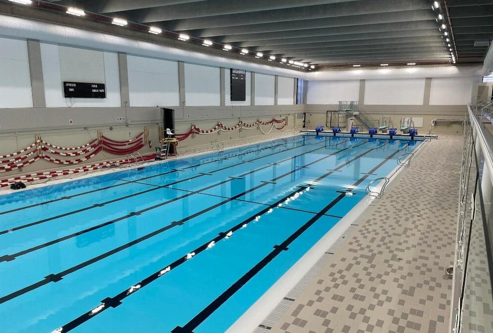 Découvrez la nouvelle piscine du Centre sportif